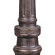 Outdoor Cast Aluminum Posts 74 inch Imperial Bronze Outdoor Lamp Post
