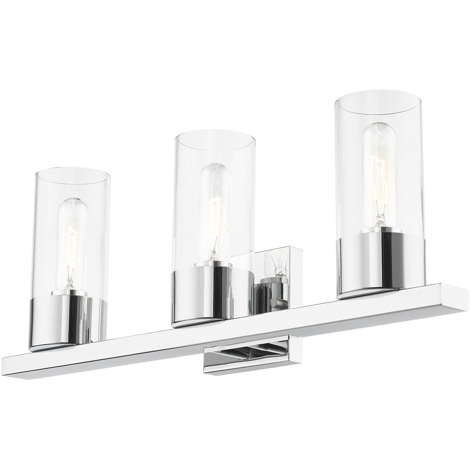 Carson 3 Light 23 inch Polished Chrome Vanity Sconce Wall Light