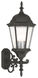 Hamilton 3 Light 24 inch Textured Black Outdoor Wall Lantern
