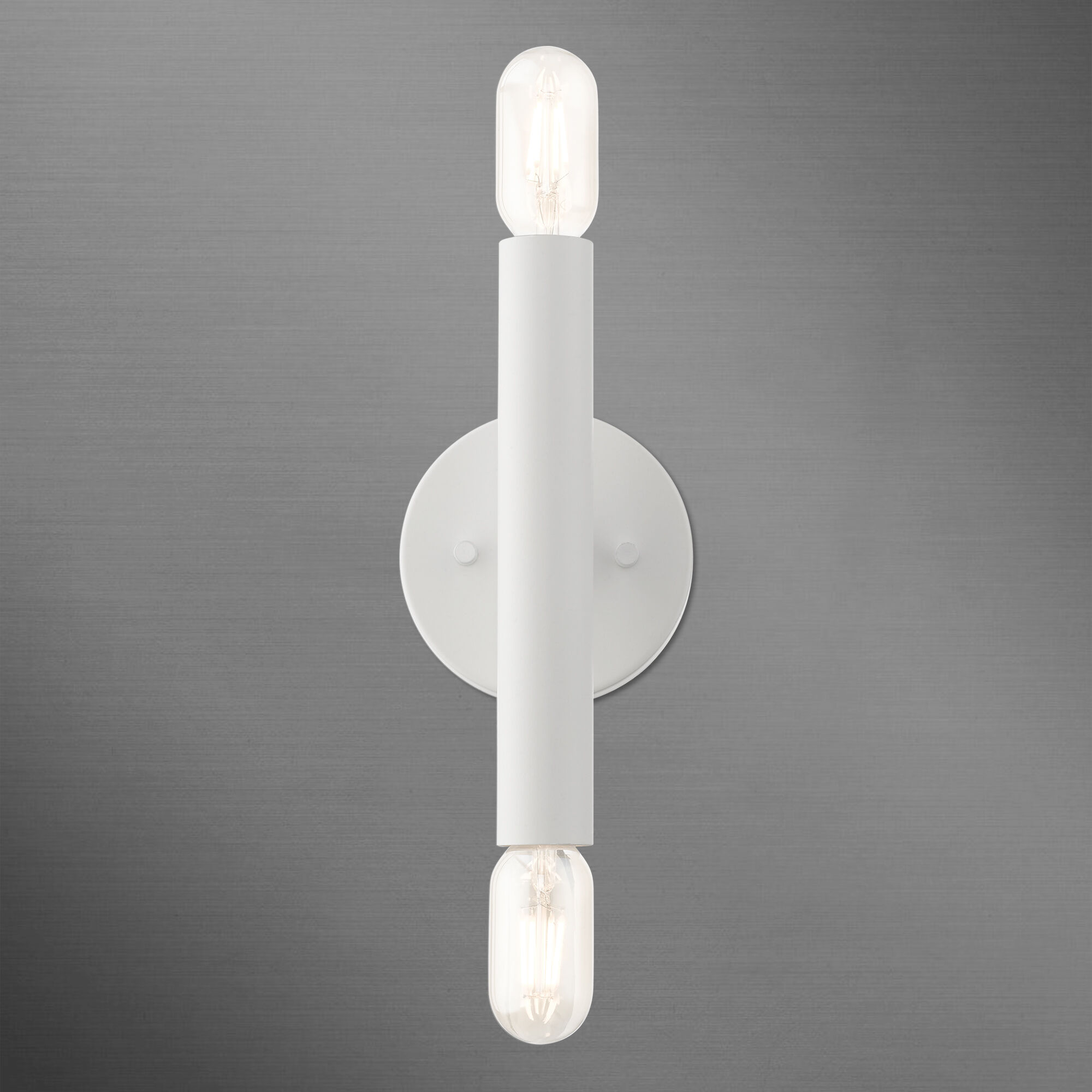 Copenhagen 2 Light 5 inch White ADA Sconce Wall Light