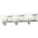 Birmingham 3 Light 24 inch Brushed Nickel Vanity Sconce Wall Light