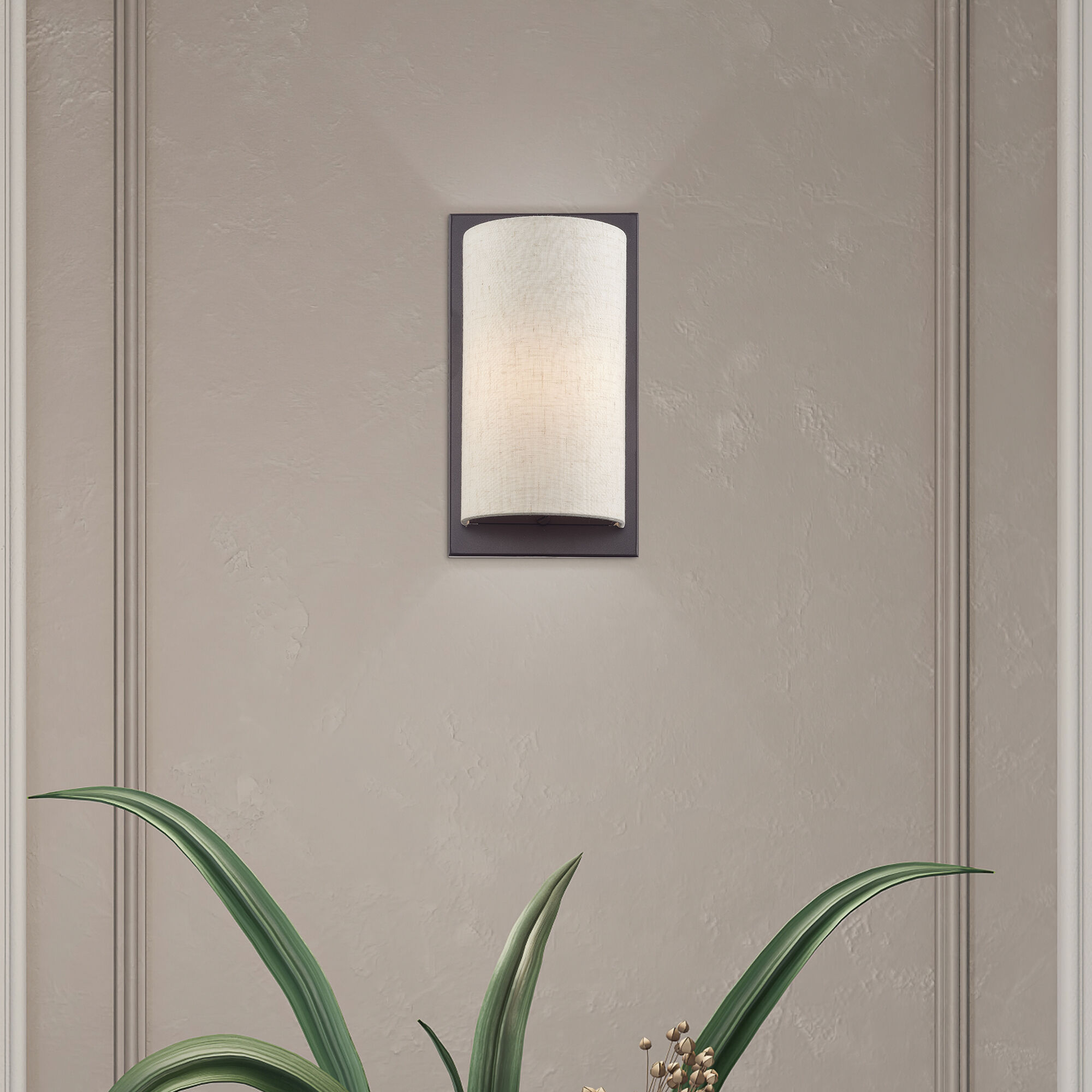 Brenton 1 Light 6 inch English Bronze ADA Wall Sconce Wall Light