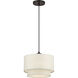 Manorwood 1 Light 12 inch English Bronze Pendant Ceiling Light