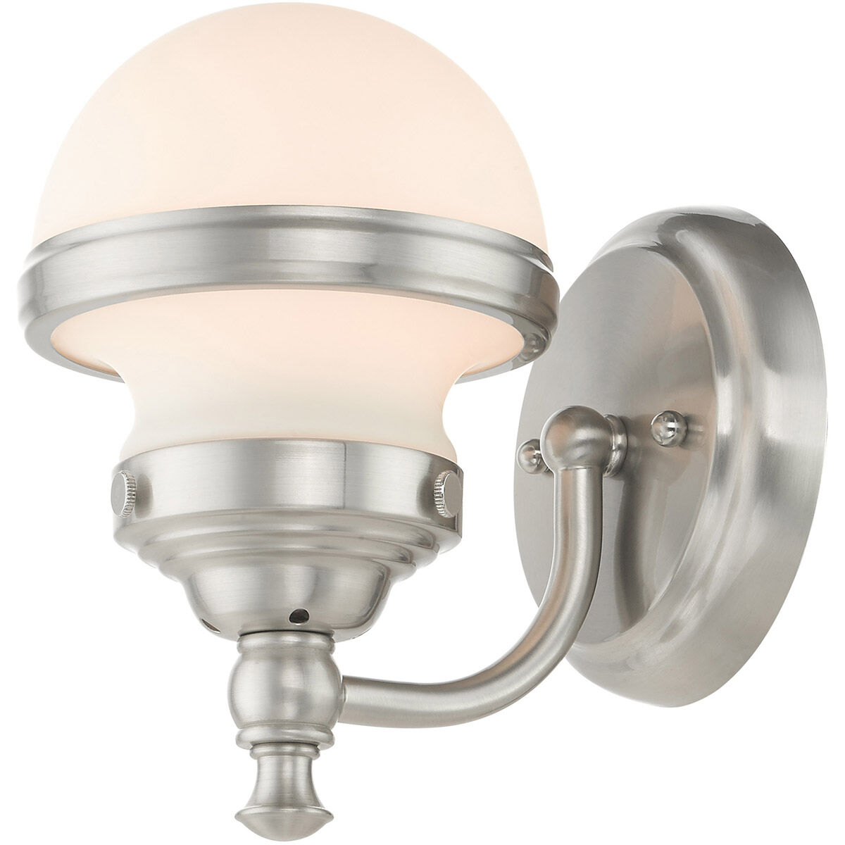 Oldwick 1 Light 6 inch Brushed Nickel Bath Vanity/Wall Sconce Wall Light