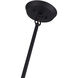 Soho 12 Light 36 inch Black Chandelier Ceiling Light
