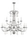 Daphne 15 Light 36 inch Polished Chrome Foyer Chandelier Ceiling Light