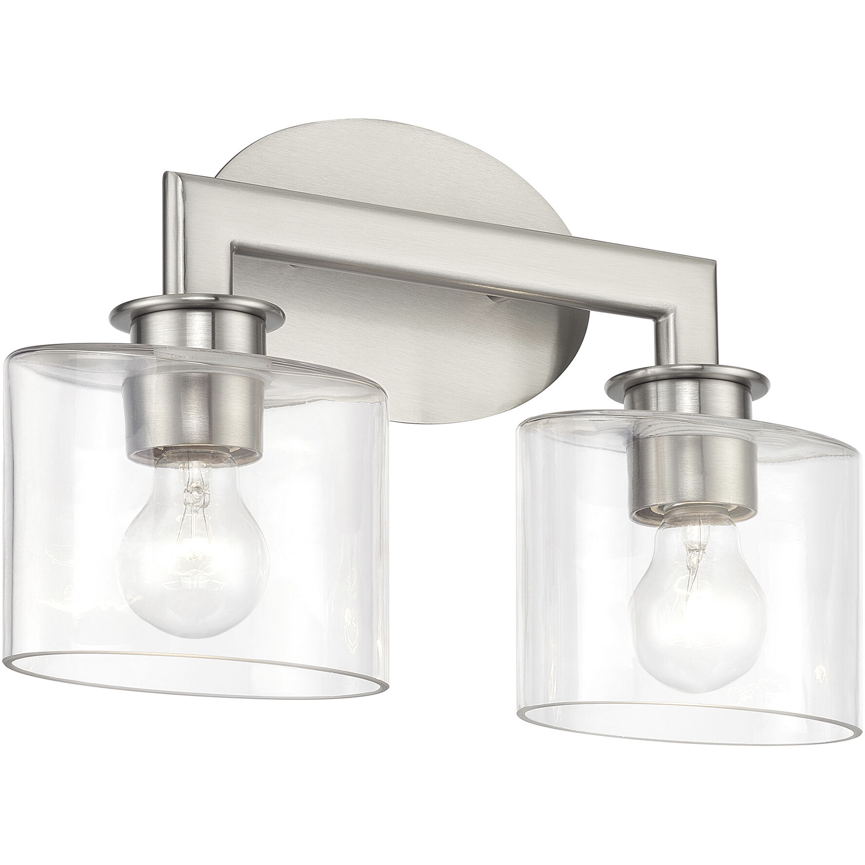 Bernardino 2 Light 16 inch Brushed Nickel Vanity Wall Sconce Wall Light