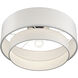 Manorwood 3 Light 18 inch Bronze Semi-Flush Ceiling Light
