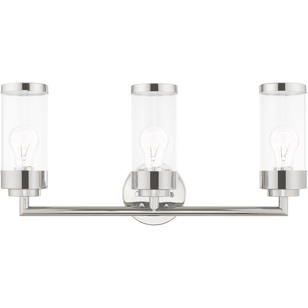 Hillcrest 3 Light 23.5 inch Polished Chrome Bath Vanity Wall Light
