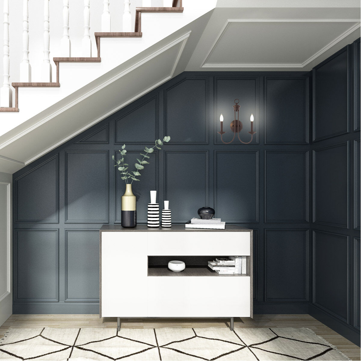 Estate 2 Light 14 inch Bronze Sconce Wall Light