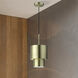 Zolana 1 Light 8.5 inch Antique Brass Mini Pendant Ceiling Light