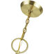 Soho 14 Light 40 inch Satin Brass Foyer Chandelier Ceiling Light