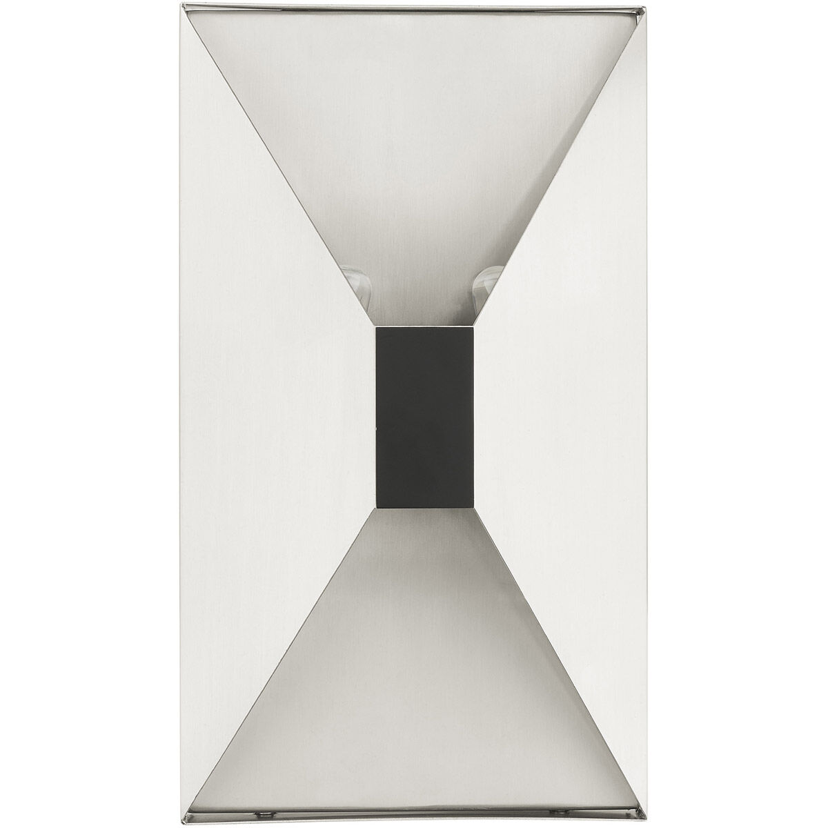 Lexford 2 Light 7 inch Brushed Nickel ADA ADA Sconce Wall Light