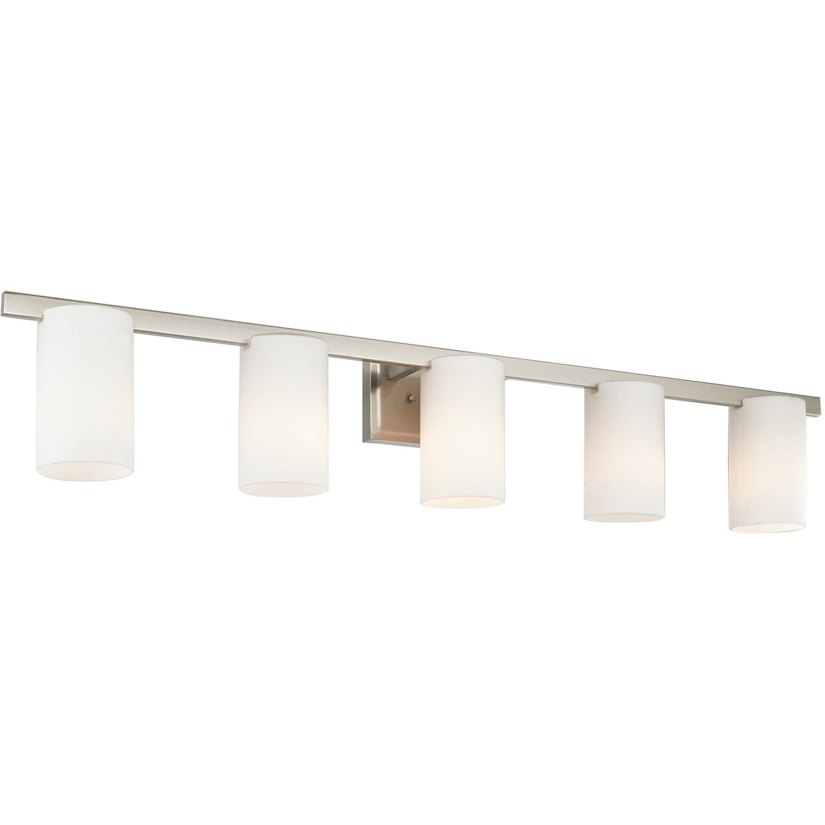 Astoria 5 Light 44 inch Brushed Nickel Bath Vanity Wall Light