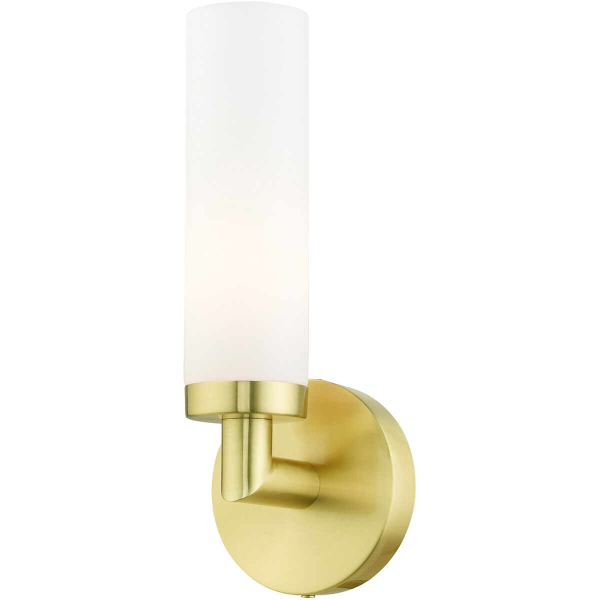 Aero 1 Light 4 inch Satin Brass ADA ADA Single Sconce Wall Light