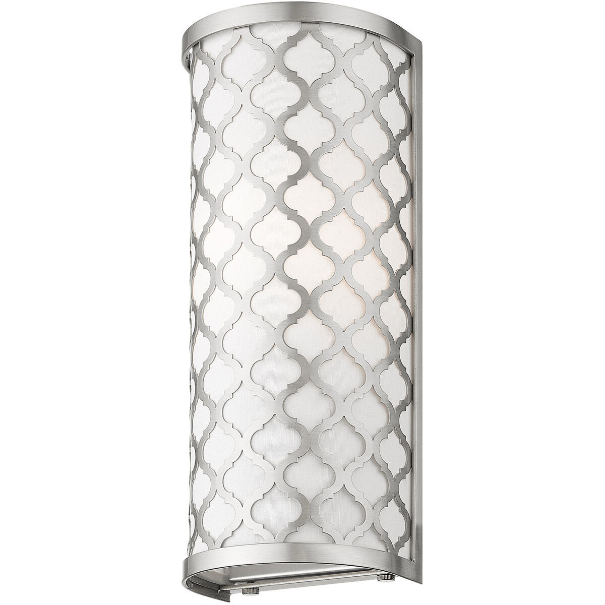 Arabesque 1 Light 5 inch Brushed Nickel ADA ADA Wall Sconce Wall Light