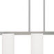 Astoria 5 Light 4 inch Brushed Nickel Chandelier Ceiling Light