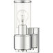 Quincy 1 Light 4.75 inch Polished Chrome ADA Wall Sconce Wall Light