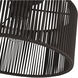 Acordia 1 Light 12 inch English Bronze Semi Flush Mount Ceiling Light, Medium