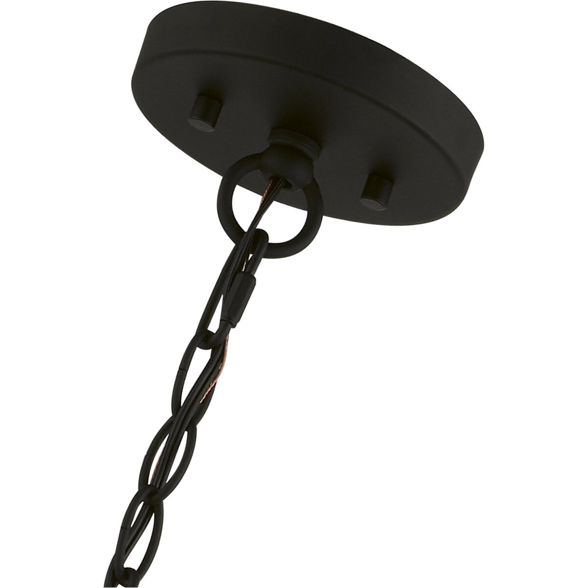 Palma 5 Light 23 inch Black Pendant Chandelier Ceiling Light