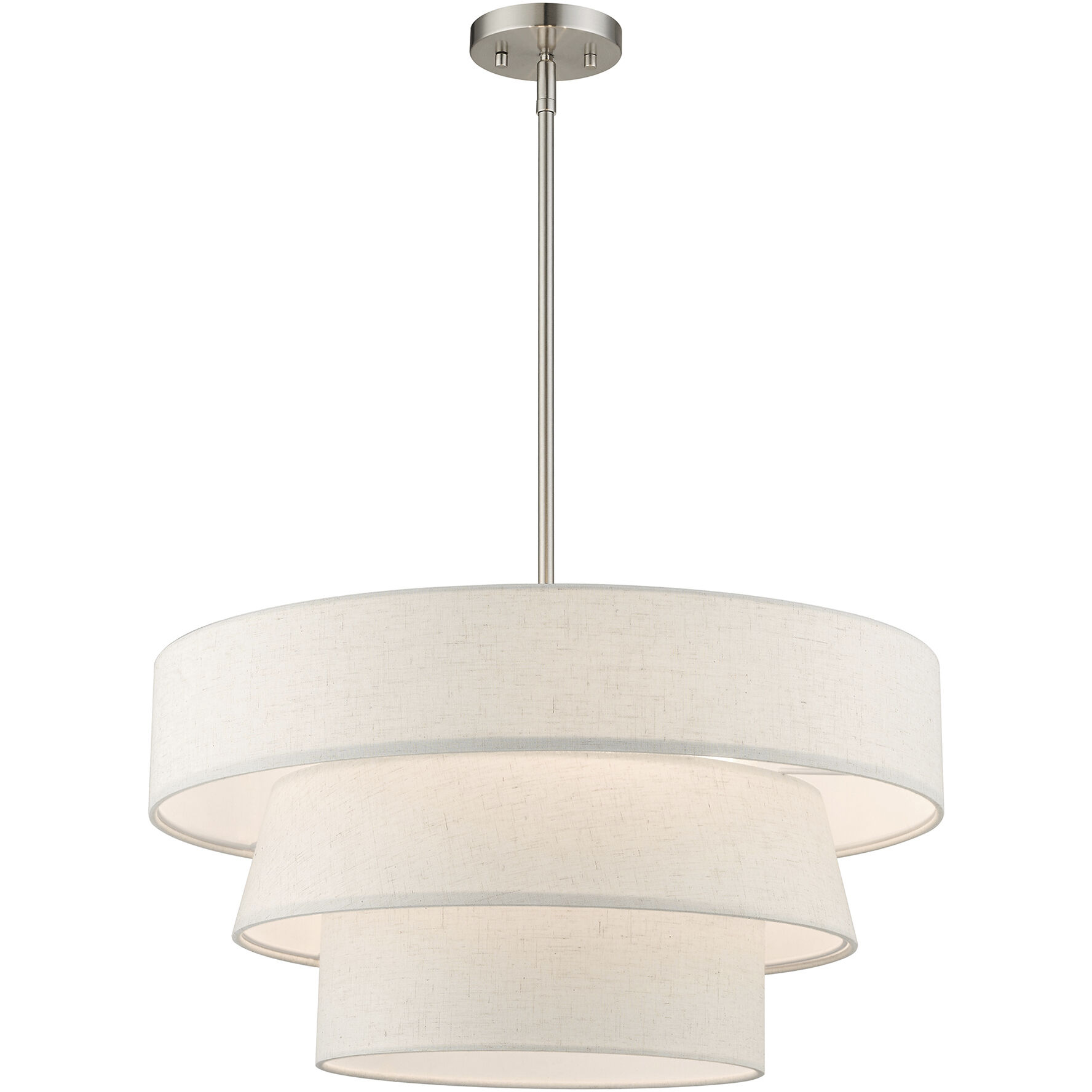 Chandler 4 Light 23 inch Brushed Nickel Pendant Chandelier Ceiling Light