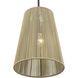 Florell 1 Light 12 inch English Bronze Pendant Ceiling Light