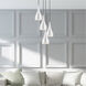 Allison 1 Light 6.25 inch Brushed Aluminum Mini Pendant Ceiling Light