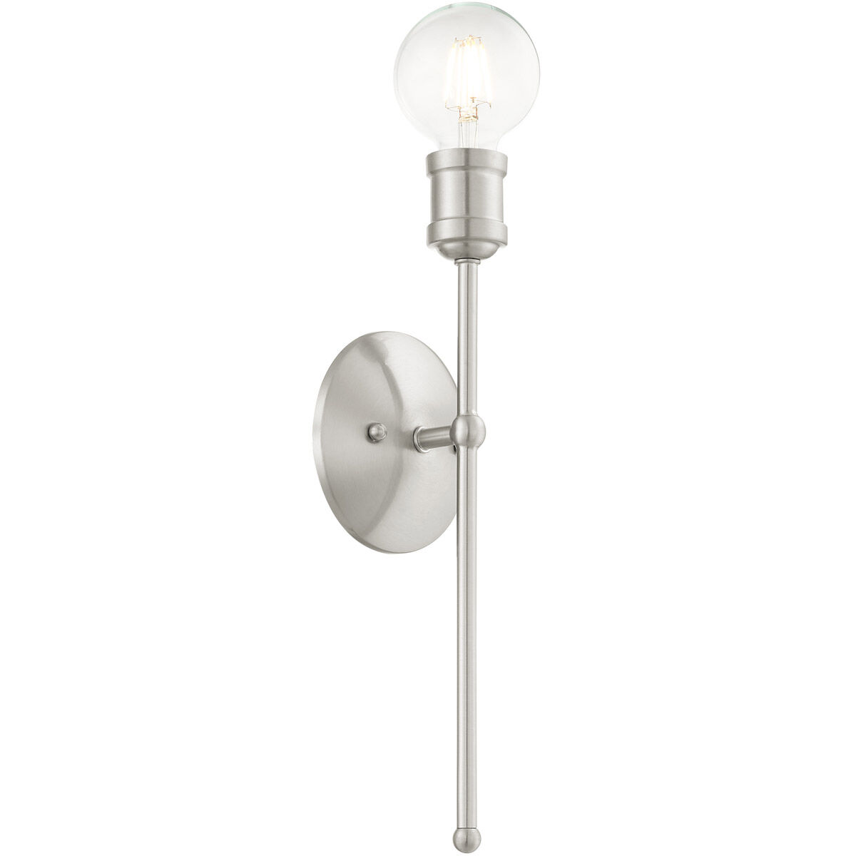 Lansdale 1 Light 5 inch Brushed Nickel ADA Sconce Wall Light
