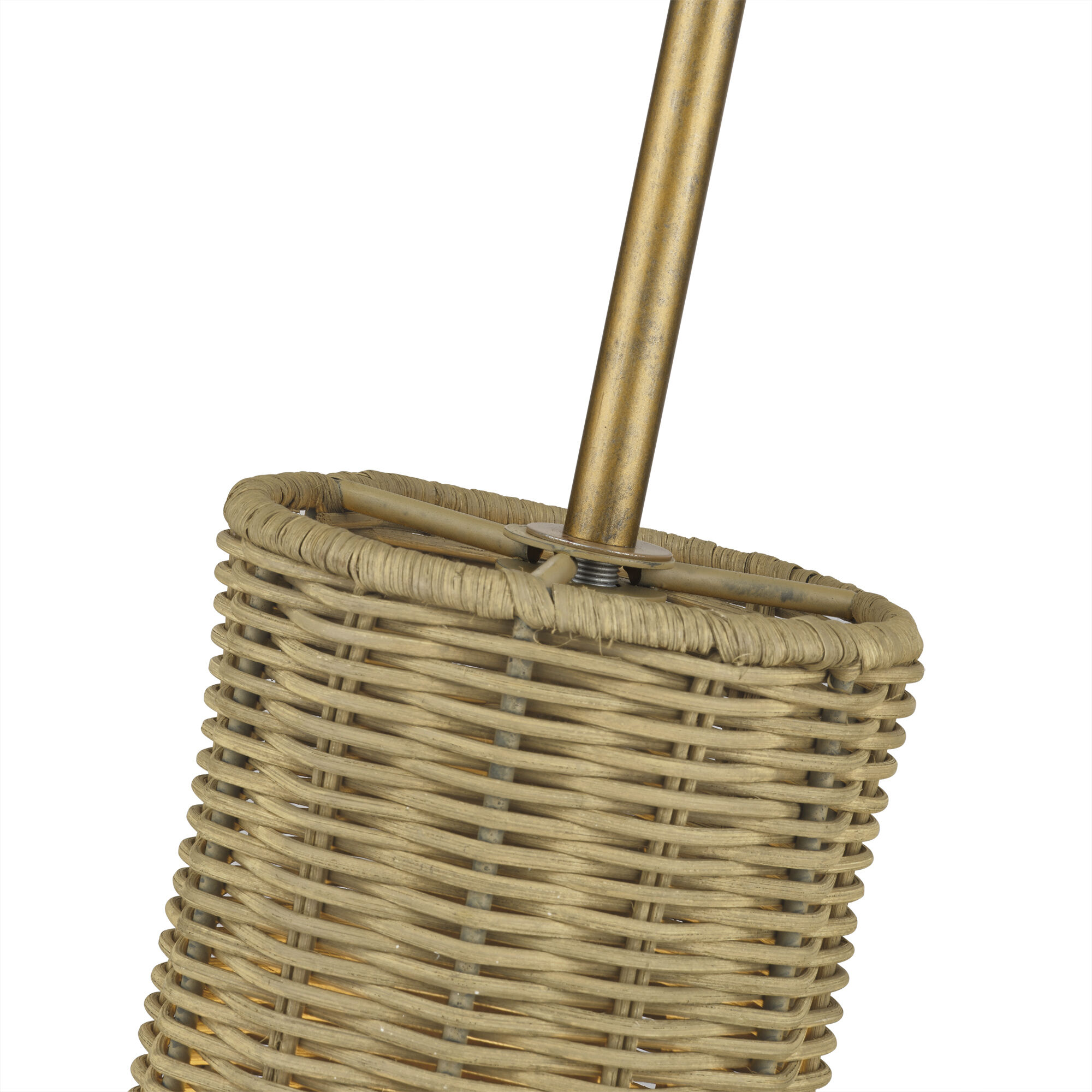 Weavington 1 Light 5.13 inch Antique Gold Leaf Mini Pendant Ceiling Light