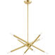 Soho 8 Light 20 inch Satin Brass Chandelier Ceiling Light