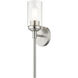 Whittier 1 Light 4.75 inch Brushed Nickel ADA Wall Sconce Wall Light, Single