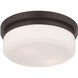 Stratus 2 Light 11 inch Bronze Ceiling Mount or Wall Mount Wall Light