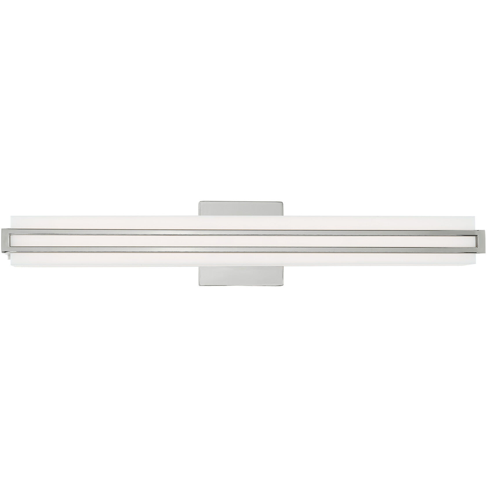 Fulton LED 4 inch Polished Chrome ADA Bath Vanity Wall Light