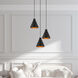 Allison 1 Light 7 inch Black Mini Pendant Ceiling Light
