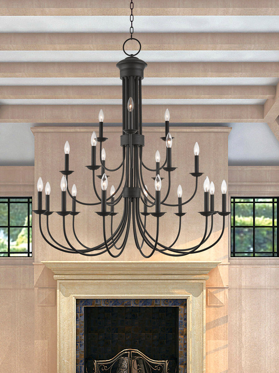 Estate 21 Light 42 inch Bronze Foyer Chandelier Ceiling Light