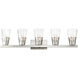 Bennington 5 Light 35.75 inch Brushed Nickel Large Vanity Sconce Wall Light