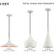 Allison 1 Light 7 inch White Mini Pendant Ceiling Light