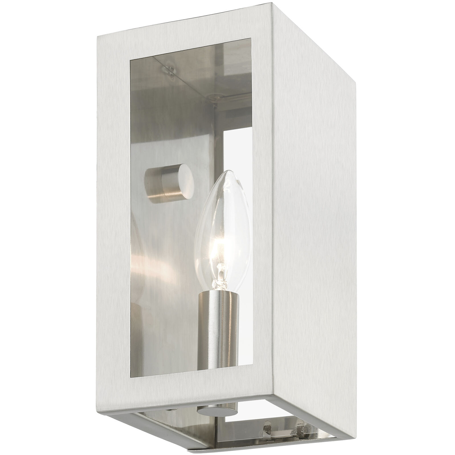 Winfield 1 Light 9 inch Brushed Nickel Outdoor Small Sconce, Small