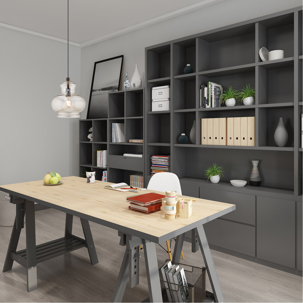 Art Glass 1 Light 9.88 inch English Bronze Mini Pendant Ceiling Light