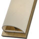 Bellingham Wall Sconce Wall Light in Antique Gold Leaf