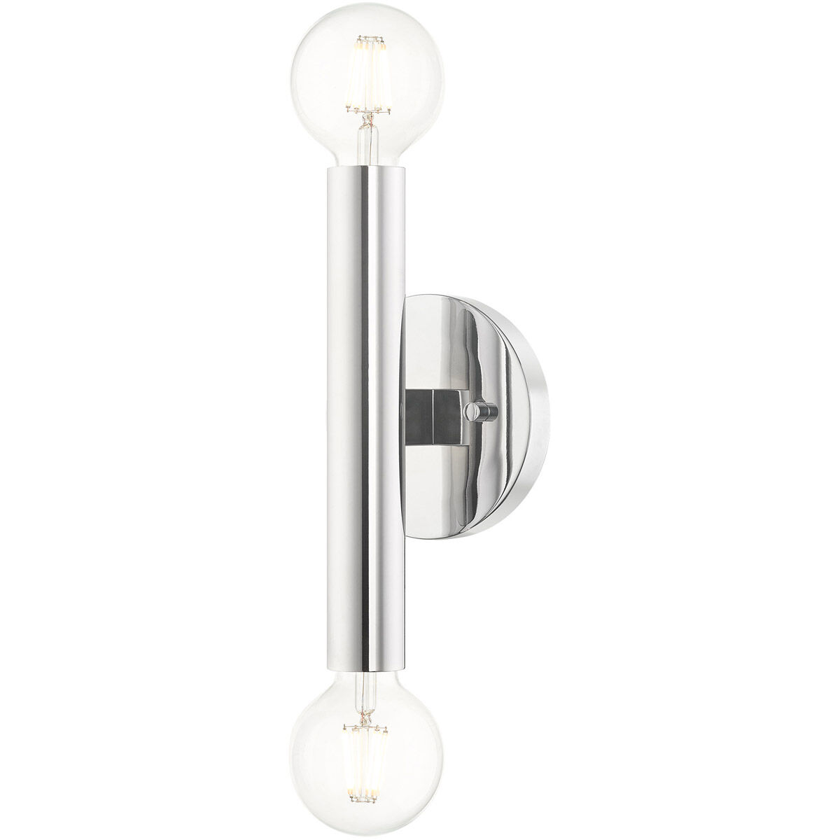 Copenhagen 2 Light 17 inch Polished Chrome ADA ADA Sconce Wall Light