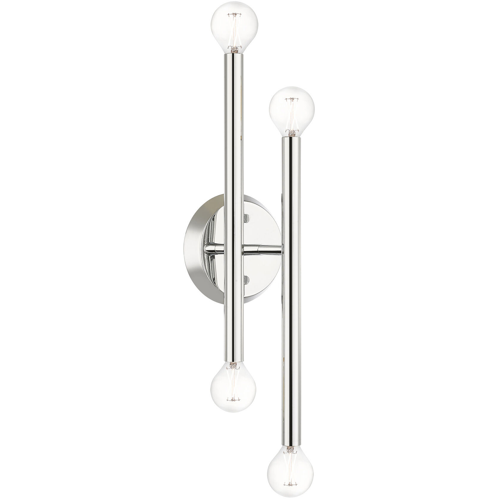 Soho 4 Light 5 inch Polished Chrome ADA Sconce Wall Light