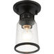 Lawrenceville 1 Light 5 inch Black Flush Mount Ceiling Light