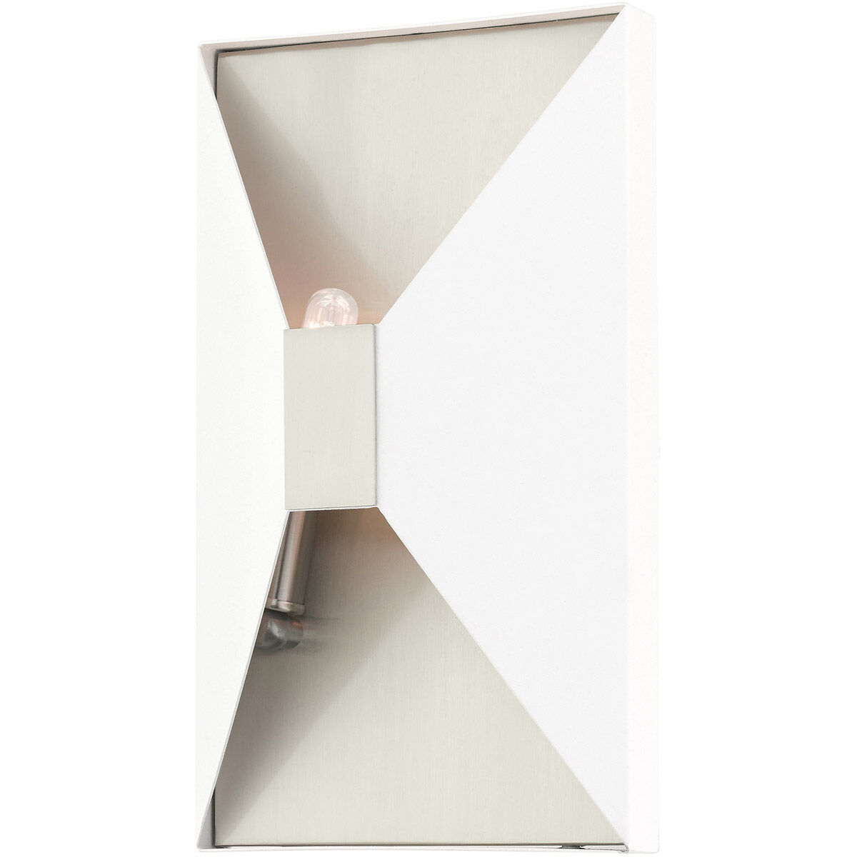 Lexford 2 Light 7 inch Textured White ADA ADA Sconce Wall Light