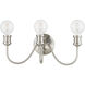 Lansdale 3 Light 19 inch Brushed Nickel Vanity Sconce Wall Light