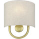 Stratton 1 Light 9 inch Soft Gold ADA Wall Sconce Wall Light