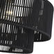 Acordia 4 Light 21 inch Black Semi Flush Mount Ceiling Light, Extra Large