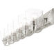 Birmingham 6 Light 48 inch Brushed Nickel Vanity Sconce Wall Light 