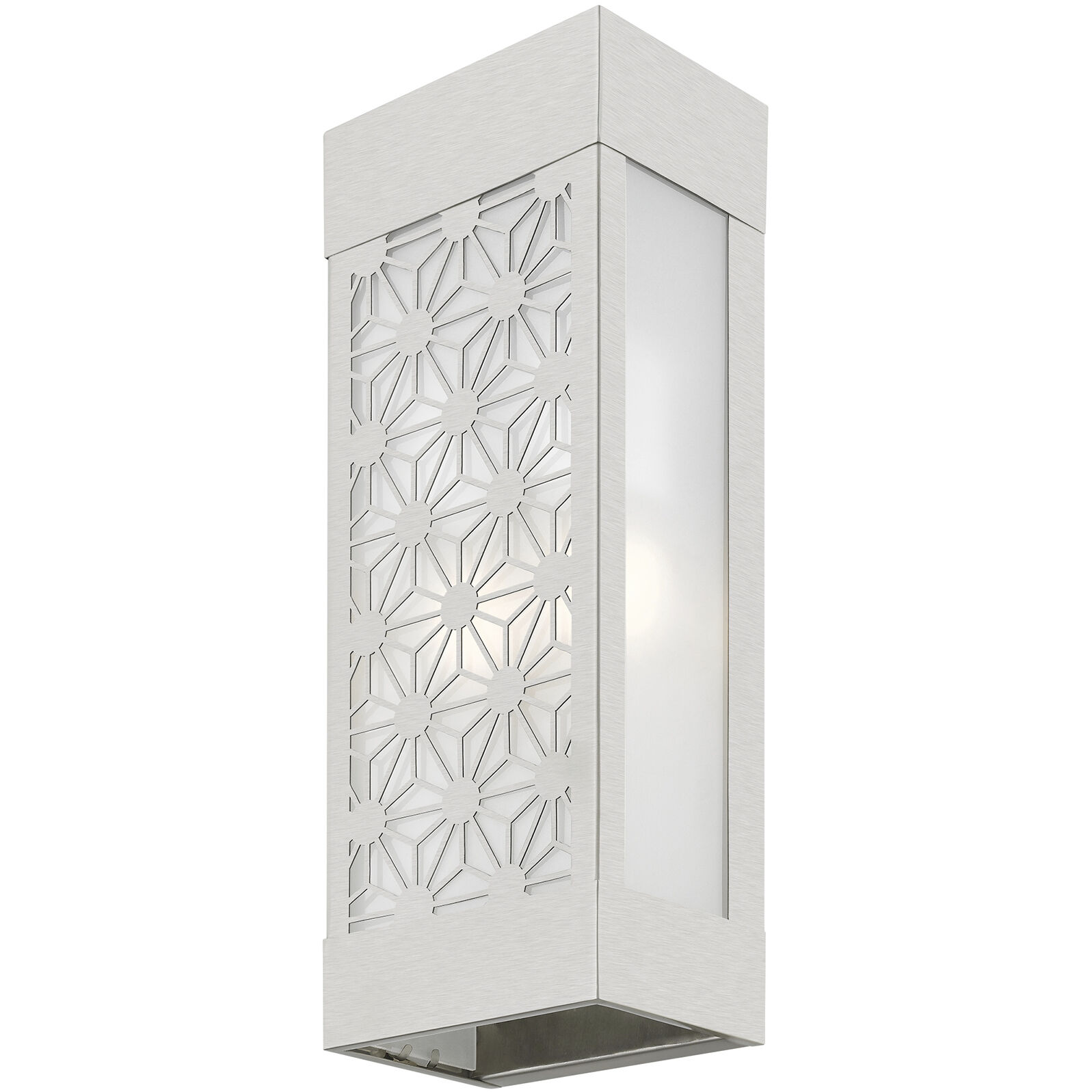 Berkeley 2 Light 17 inch Brushed Nickel Outdoor Sconce