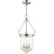 Coventry 3 Light 12 inch Polished Nickel Pendant Ceiling Light